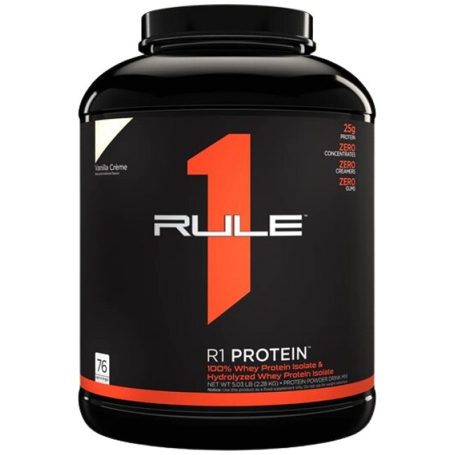 Rule1 R1 Protein | 100% Whey Isolate & Whey Hydrolysate