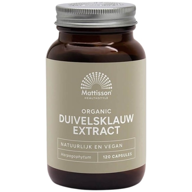 Organic Devil's Claw 300 mg от Mattisson Healthstyle