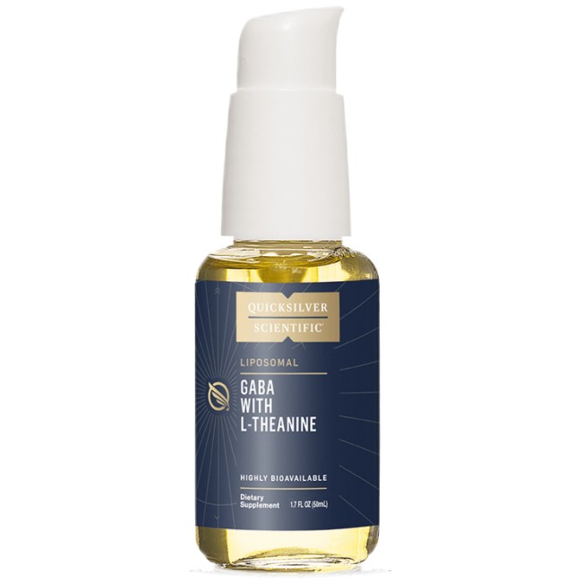 Quicksilver Scientific Liposomal GABA 250 mg | with L-Theanine 100 mg