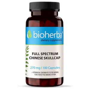 Full Spectrum Chinese Skullcap 270 mg за хранителни режими