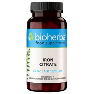 Iron Citrate 25 mg за хранителни режими