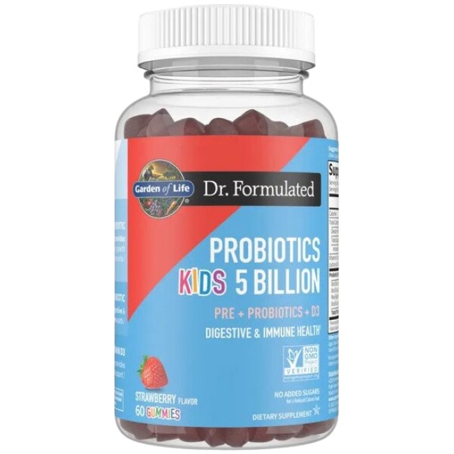 Garden Of Life Dr. Formulated Probiotics Kids 5 Billion Gummies