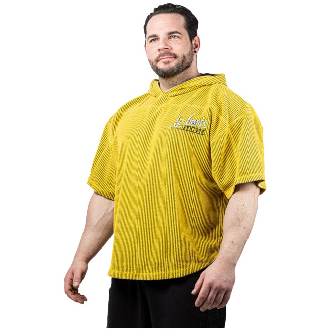 Legal Power Legal Power Stone Wash Rag Top Hoodie &amp;#39;&amp;#39;Boston&amp;#39;&amp;#39; / Gornji dio s kapuljačom / Žuto - Yellow