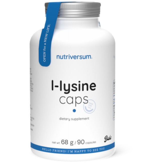 Nutriversum L-Lysine Caps 500 mg