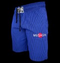 Спортни къси панталони - Сини райе / Training Shorts - Blue за хранителни режими