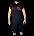 Комплект къси панталони и потник с качулка - Черен / Tank Top Hoodie and Shorts Set - Black за хранителни режими