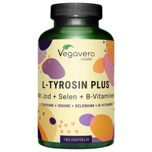 L-Tyrosin Plus | with Iodine, Selenium &amp; B-Complex pro diety