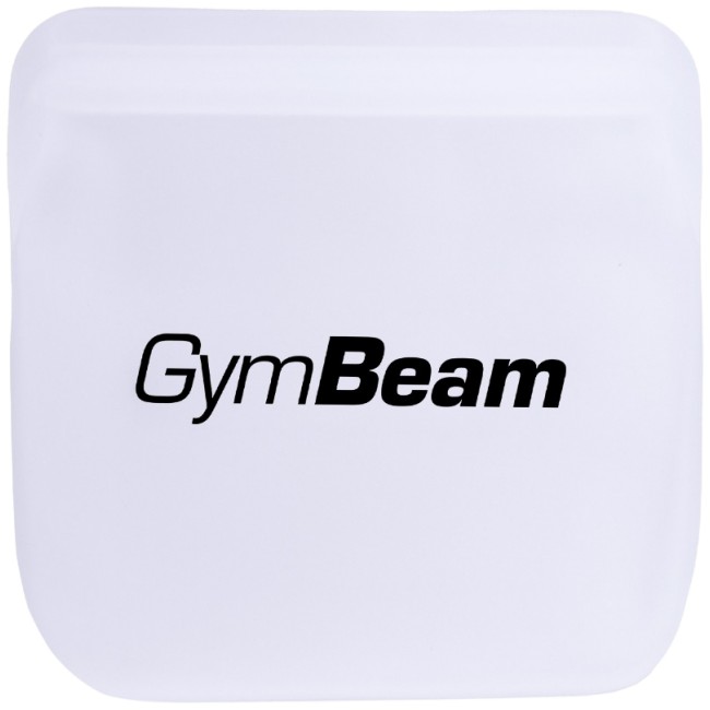 Silicone Food Bag - White от GymBeam
