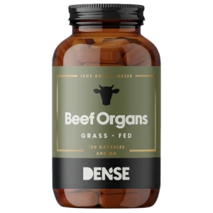 Beef Organs 650 mg | Grass Fed pro diety