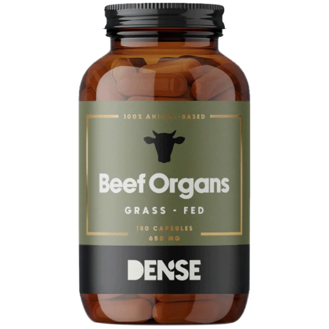 DENSE Beef Organs 650 mg | Grass Fed
