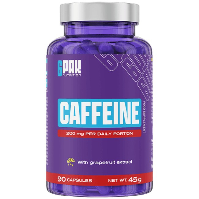 6PAK Nutrition Caffeine 200 mg