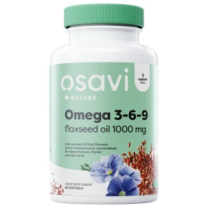 Omega 3-6-9 Flaxseed Oil 1000 mg за хранителни режими