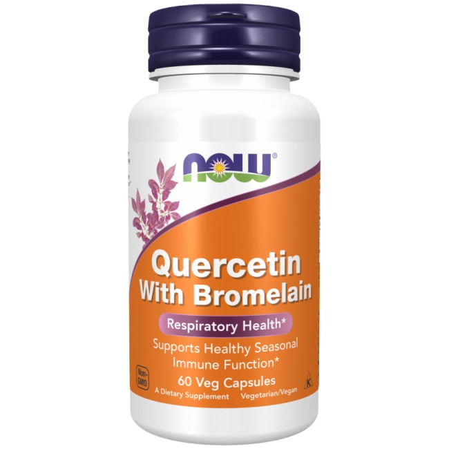 NOW Foods Quercetin with Bromelain