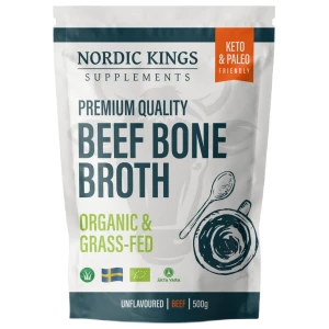 Premium Bone Broth Powder – Grass Fed & Organic за хранителни режими
