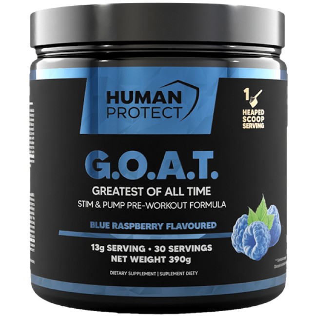 Human Protect G.O.A.T | Stim & Pump Pre-Workout