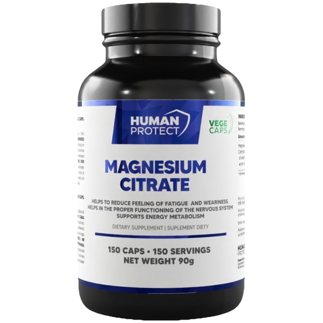 Human Protect Magnesium Citrate Caps