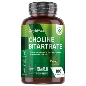 Choline Bitartrate 714 mg pro diety