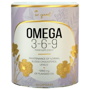 Omega 3-6-9 Flax Oil 1000 mg | So Good! Series за хранителни режими