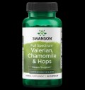 Full Spectrum Valerian, Chamomile & Hops за хранителни режими