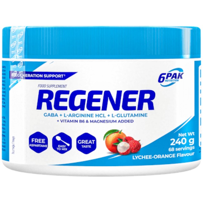 REGENER | GABA, L-Arginine &amp; L-Glutamine от 6PAK Nutrition