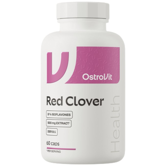 OstroVit Red Clover 500 mg | with 8% Isoflavones