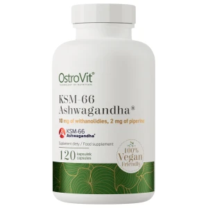 KSM-66 Ashwagandha® 200 mg / Vege Caps за хранителни режими