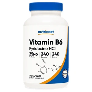 Vitamin B6 Pyridoxine HCI 25 mg за хранителни режими