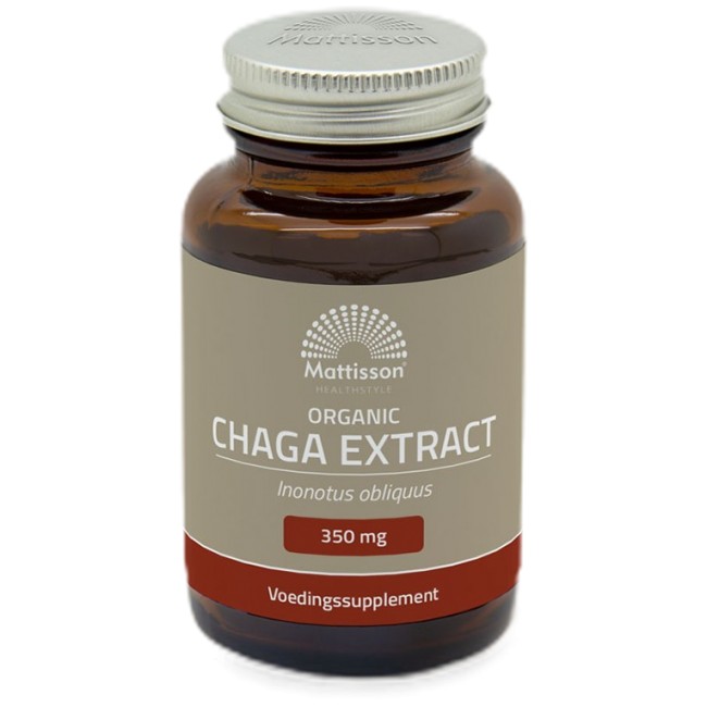 Mattisson Healthstyle Organic Chaga Extract 350 mg