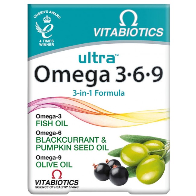 Vitabiotics Ultra Omega 3-6-9