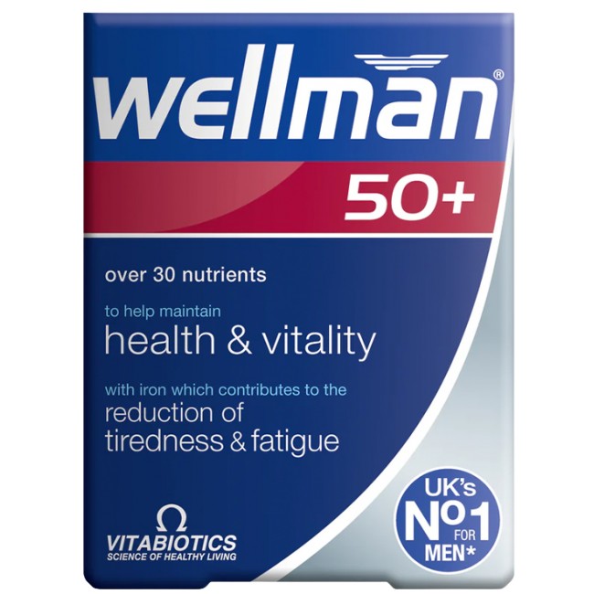 Vitabiotics Wellman 50+