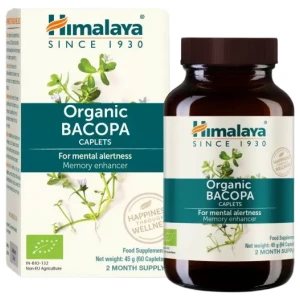 Organic Bacopa 750 mg за хранителни режими