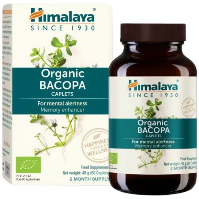 Himalaya Herbals Organic Bacopa 750 mg