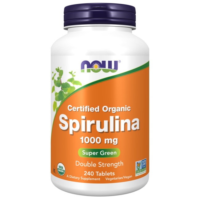 NOW Foods Spirulina 1000 mg