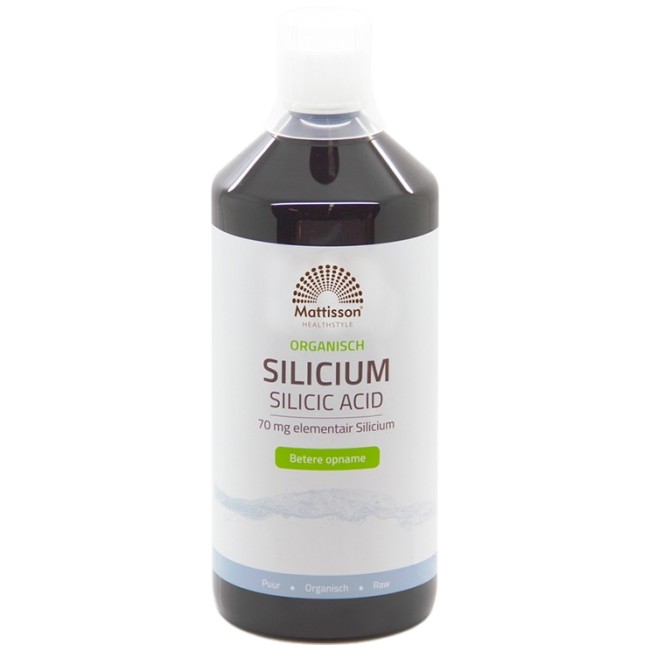 Organic Silicic Acid 70 mg от Mattisson Healthstyle
