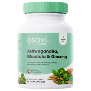 Ashwagandha + Rhodiola &amp; Ginseng за хранителни режими
