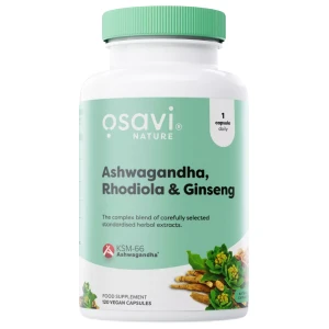 Ashwagandha + Rhodiola &amp; Ginseng за хранителни режими