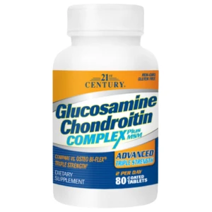 Glucosamine Chondroitin Complex Plus MSM - Advanced Triple Strength за хранителни режими