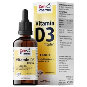 Vitamin D Drops 25 mcg / 1000 IU за хранителни режими