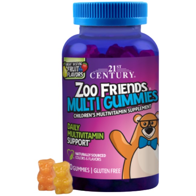 21st Century Zoo Friends Multi Gummies