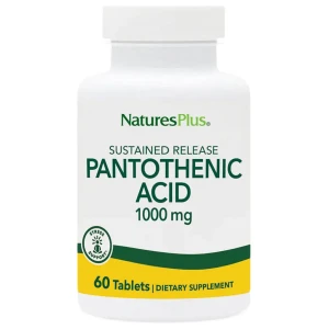 Sustained Release Pantothenic Acid 1000 mg pro diety