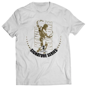 Kevin Levrone T-Shirt | White-Gold за хранителни режими
