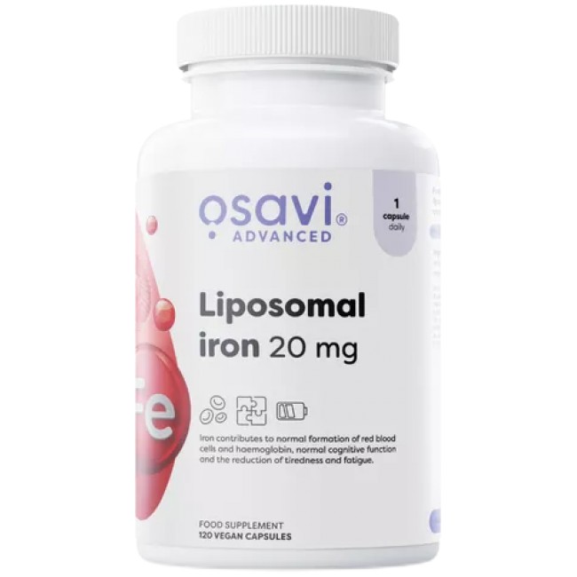 Liposomal Iron 20 mg | as Iron Bisglycinate от Osavi