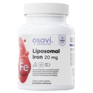 Liposomal Iron 20 mg | as Iron Bisglycinate за хранителни режими