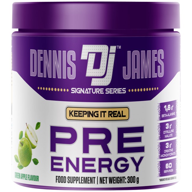 Dennis James Signature Series Pre-Energy | Advanced Pre-Workout Formula