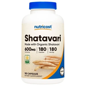 Organic Shatavari 600 mg за хранителни режими