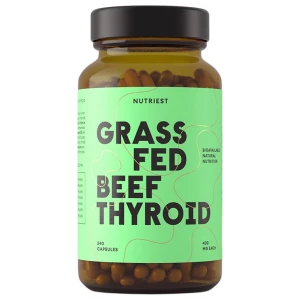 Grass Fed Beef Thyroid 400 mg за хранителни режими