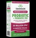 Women's Daily Probiotic + Prebiotic FOS за хранителни режими