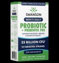 Men's Daily Probiotic + Prebiotic FOS за хранителни режими