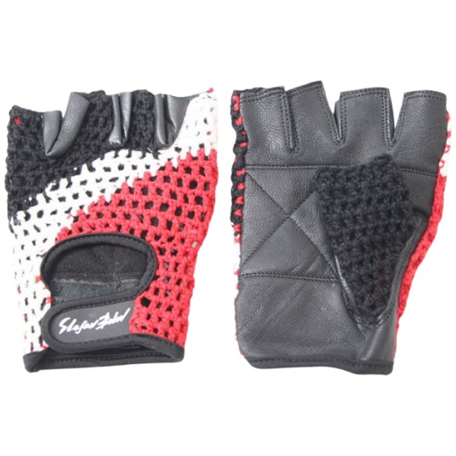 Men Fitness Gloves Mesh - Black / РRed от Stefan Botev