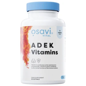 ADEK Vitamins | A + D + E + K | with Quali-D® за хранителни режими